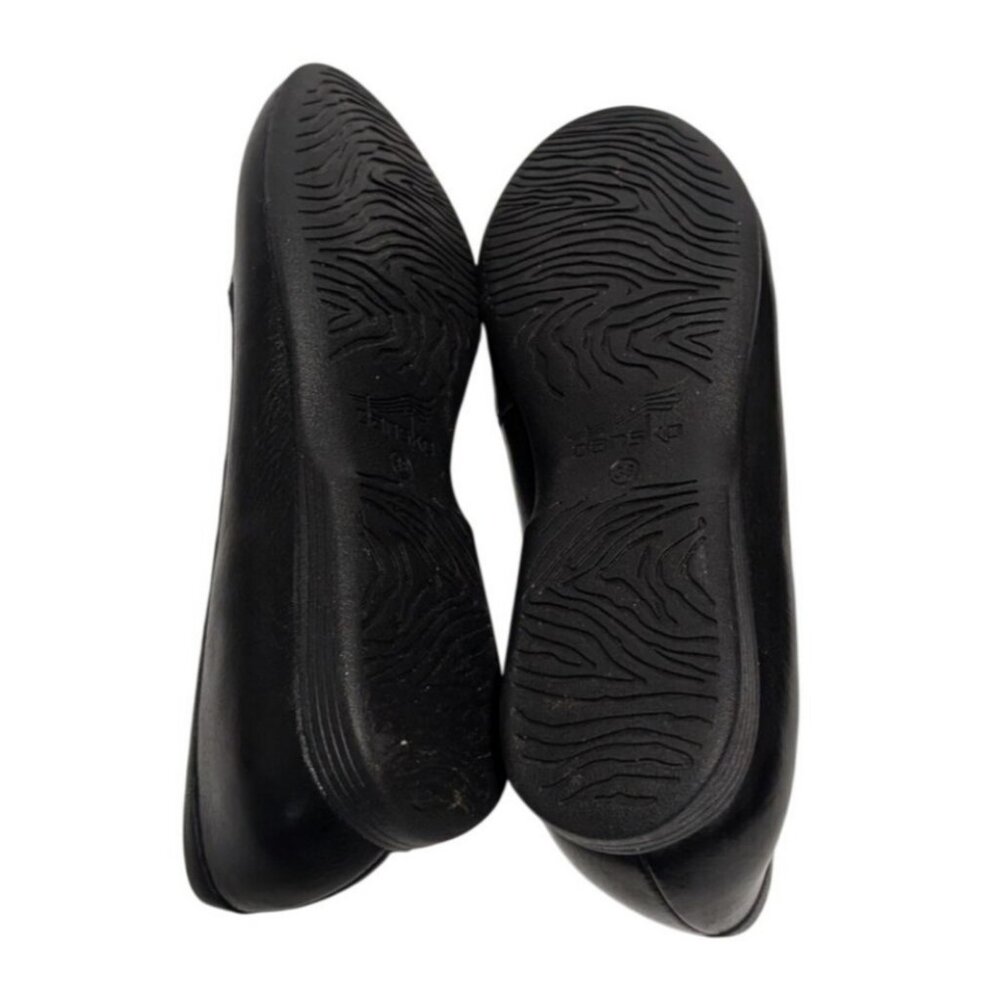 Dansko Womens Lorri Black Tumbled Leather Loafers 2043500200 Size 8 - Picture 3 of 9